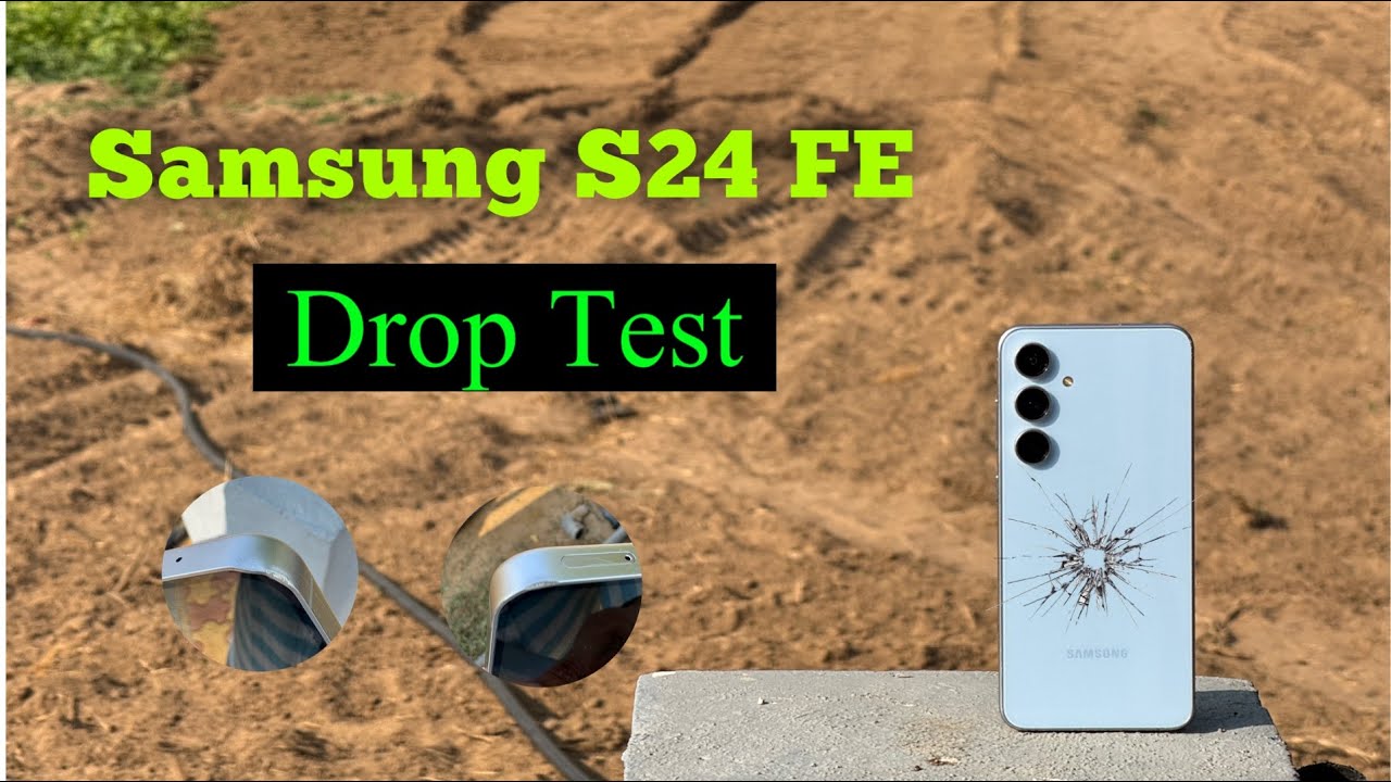 Samsung S24 FE Drop Test- Big Upgrade || Drop Test S24 FE