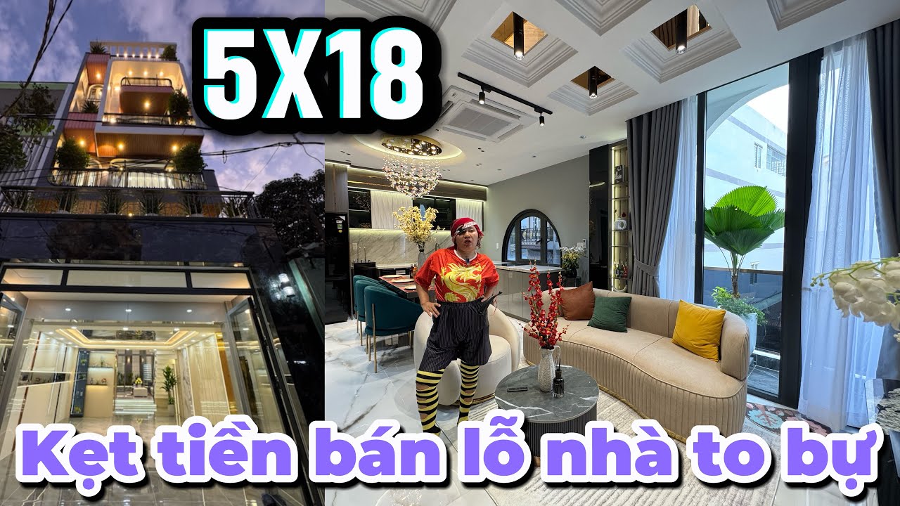 Kẹt tiền bán lỗ cuối năm nhà to bự , diện tích KHỦNG , đẹp mê ly 