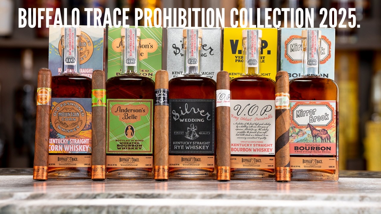 Коллекция Buffalo Trace, посвященная периоду сухого закона, 2025 год.