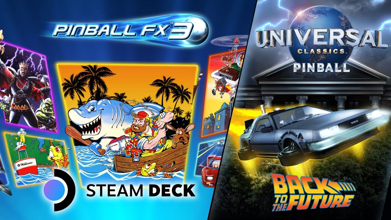 Pinball FX3: Back to the Future Gameplay - Steam Deck