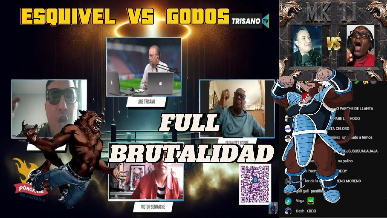 ESQUIVEL VS GODOS EN TRISANO TV/ FULL BRUTALIDAD/ SE DICEN DE TODO😂😂