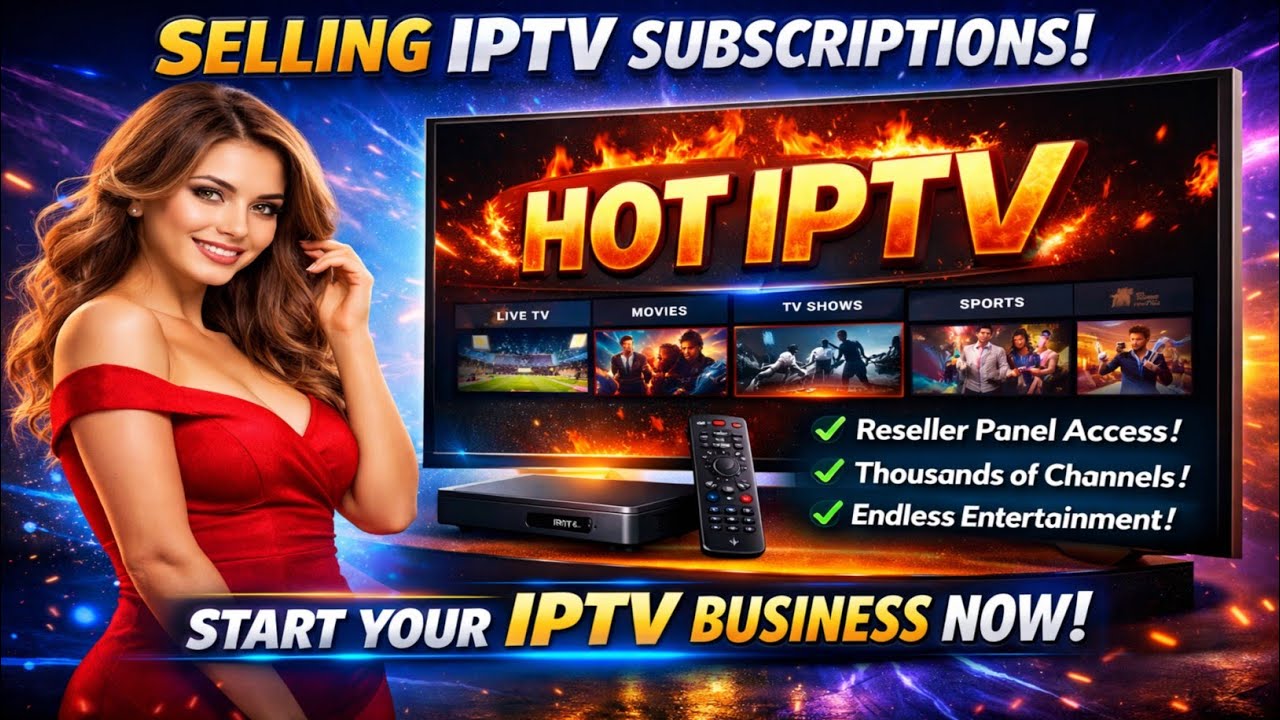 Hot IPTV Subscription & Reseller Panel 2026 | Start Your IPTV Business Today | Khayali TV O