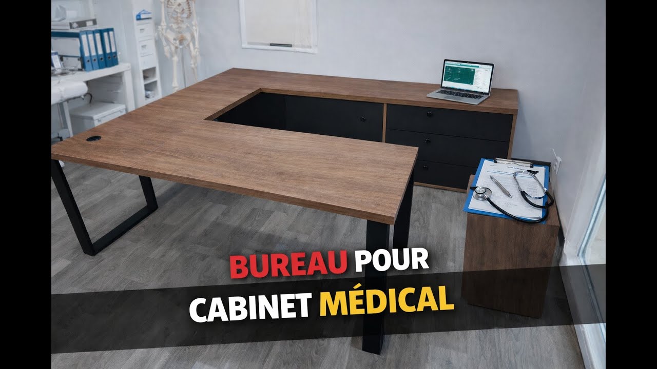Un BUREAU pour un cabinet médical #bureau