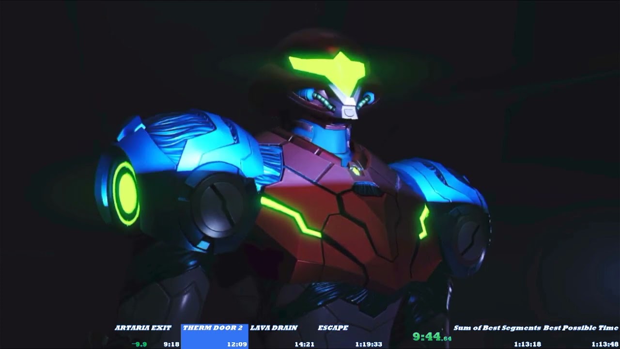 Metroid Dread any% NMG in 1:18:52 (first try short boost no farm)