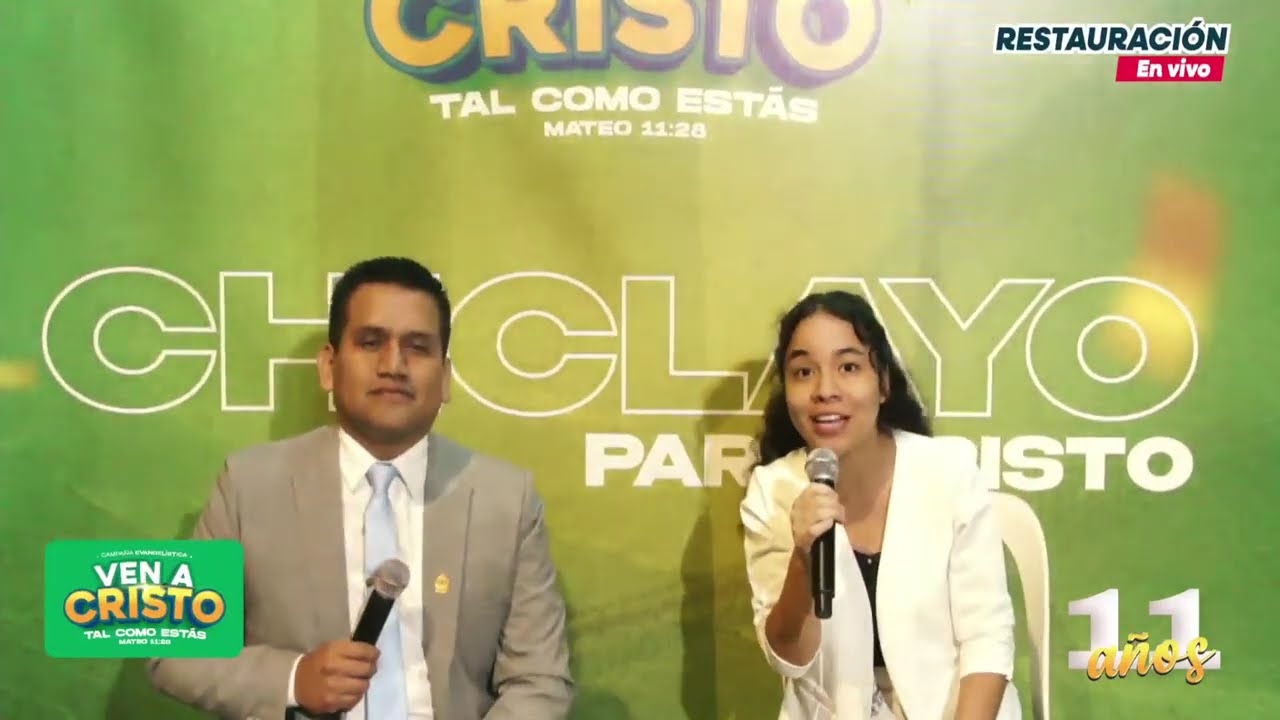 CAMPAÑA EVANGELÍSTICA POR ANIVERSARIO: 