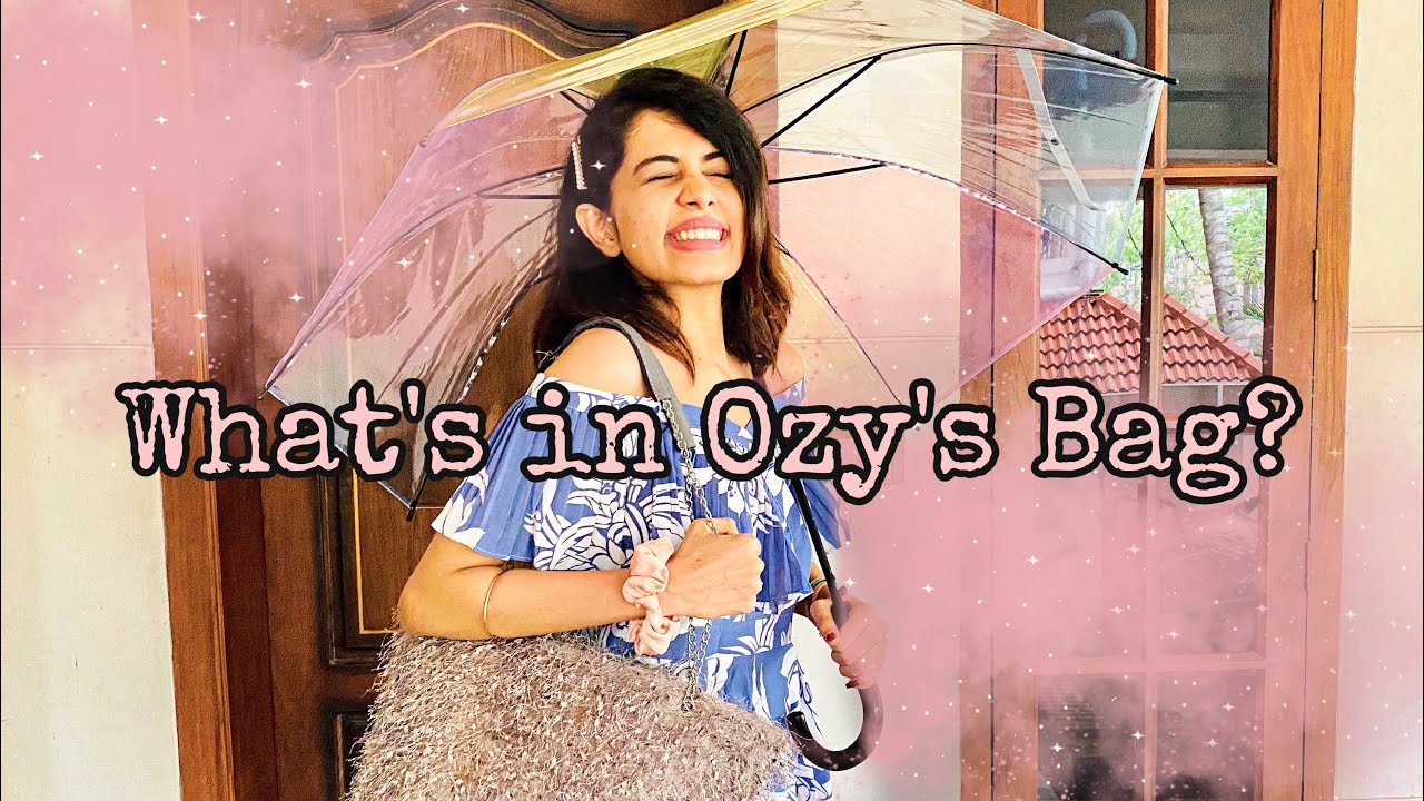 What’s in Ozy’s Bag | Diya Krishna
