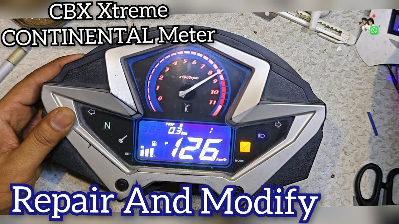 Hero CBZ Xtreme Modification and Repair (Digital Meter)