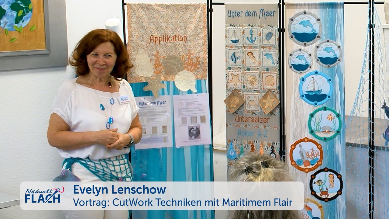 VIP-Sticksonntag 2024 | Vortrag: CutWork Techniken mit Maritimem Flair