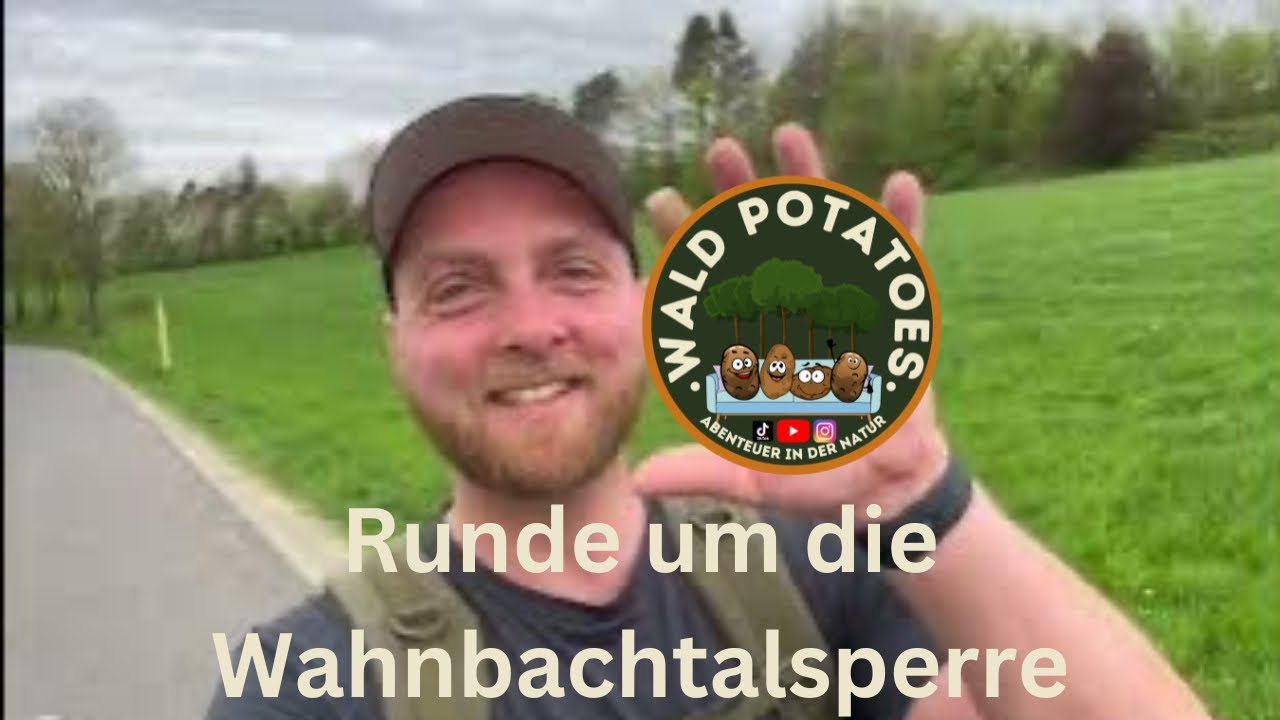 Naturregion Sieg: Runde um die Wahnbachtalsperre mit Papso als Wandergastpotato