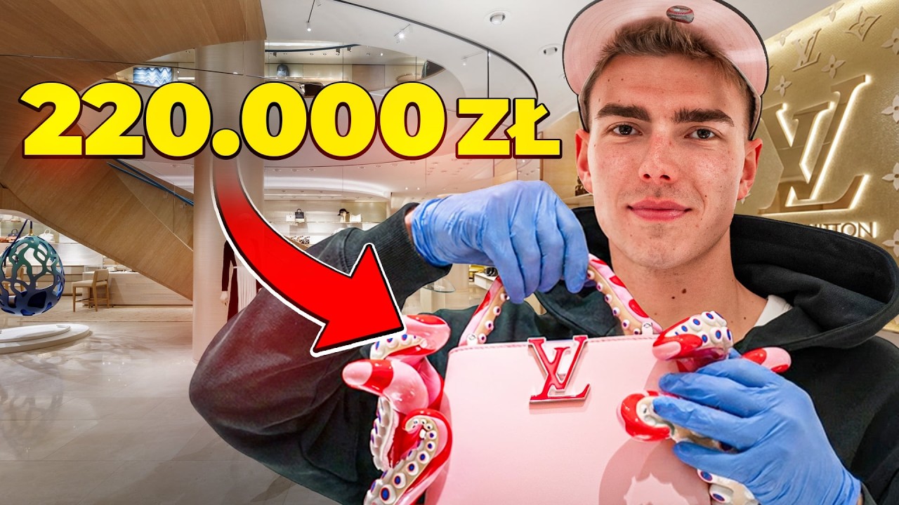 WYDAŁEM 220 TYSIĘCY W LOUIS VUITTON!