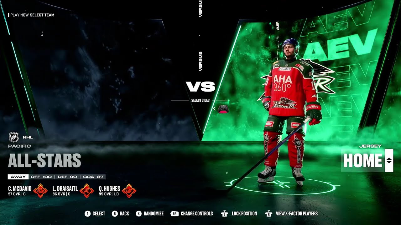 EA SPORTS NHL 26 JERSEYS - DEL (Deutsche Eishockey Liga) 2025/26 + Alternatives (Old Version)