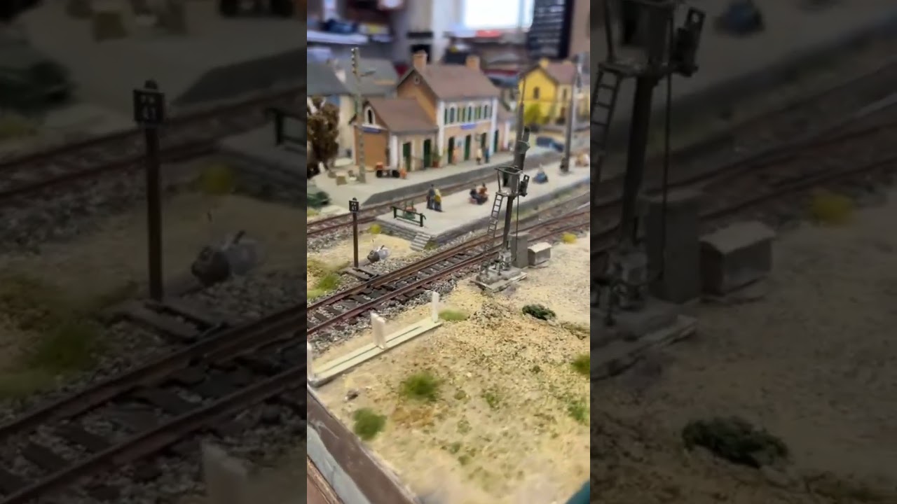 Membuat diorama kereta bergerak #hobby #diy #miniature #keretaapi #keretacepat #trukoleng #minecraft