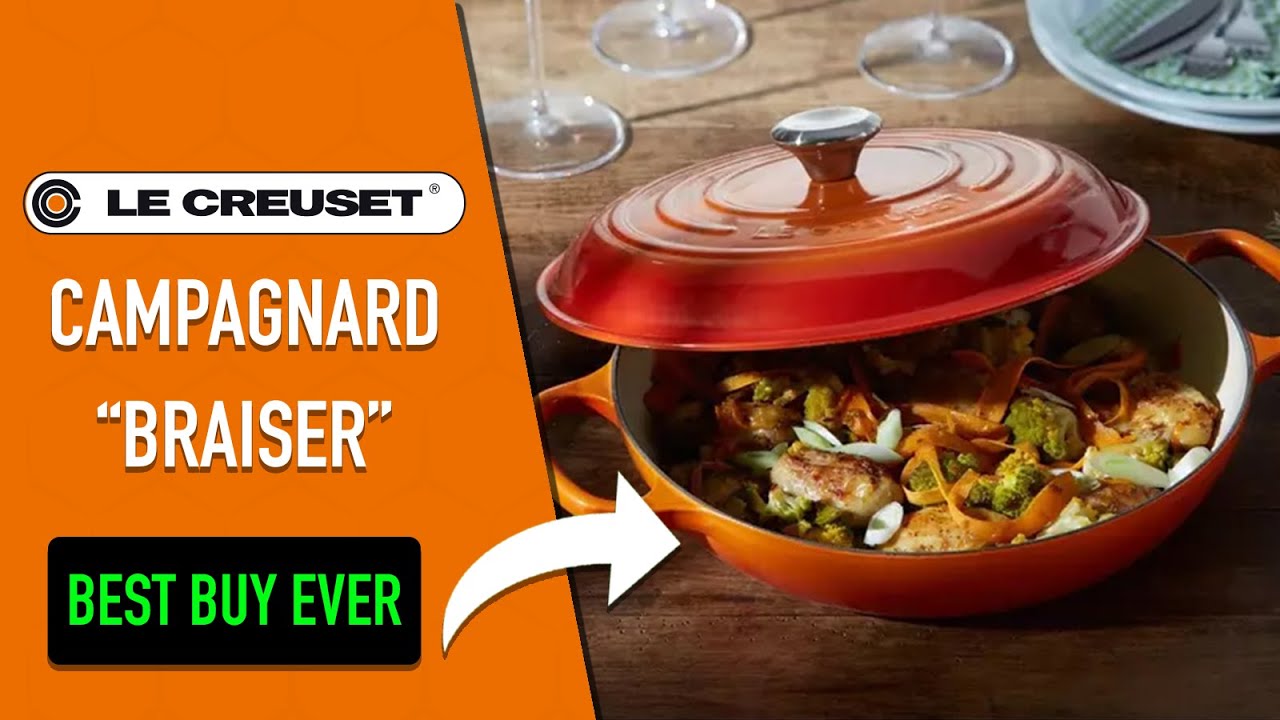 Le Creuset Campagnard Review | Le Creuset Campagnard 30cm Cherry Red | The Best Emaille pan