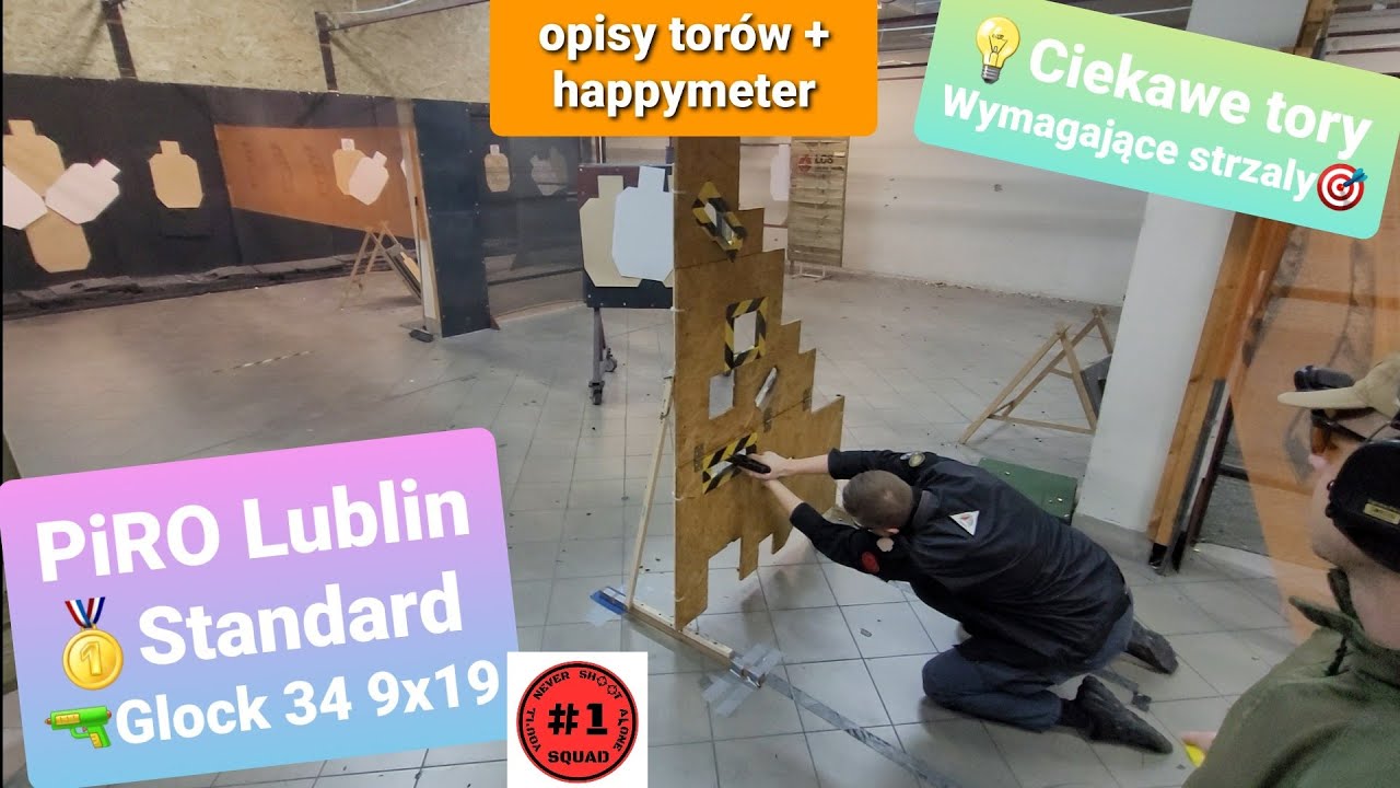 🔫PIRO Lublin 🥇#1Standard 23.02.2025 Opowiem Ci Historię 10 GLOCK 34 Zawody dynamiczne strzeleckie