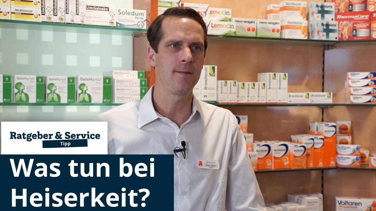 Was tun bei Heiserkeit? I Ratgeber & Service: Gesund im Winter I REGIONAL.report