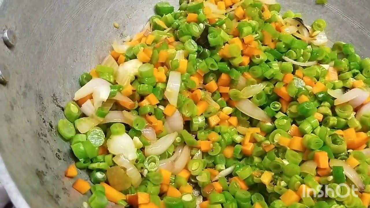 பீன்ஸ் கேரட் கூட்டு  | beans carrot recipe 😋😋😋 my style #newvideorecipe #YouTubevideos