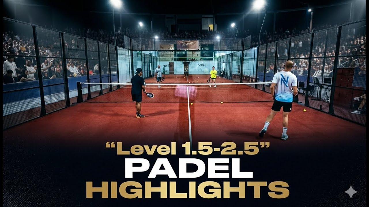 Ep.7 - Beginner Padel Match Highlights (Level 1-2) Men’s Only | 2 Hours Games | Random Reclub 🔥