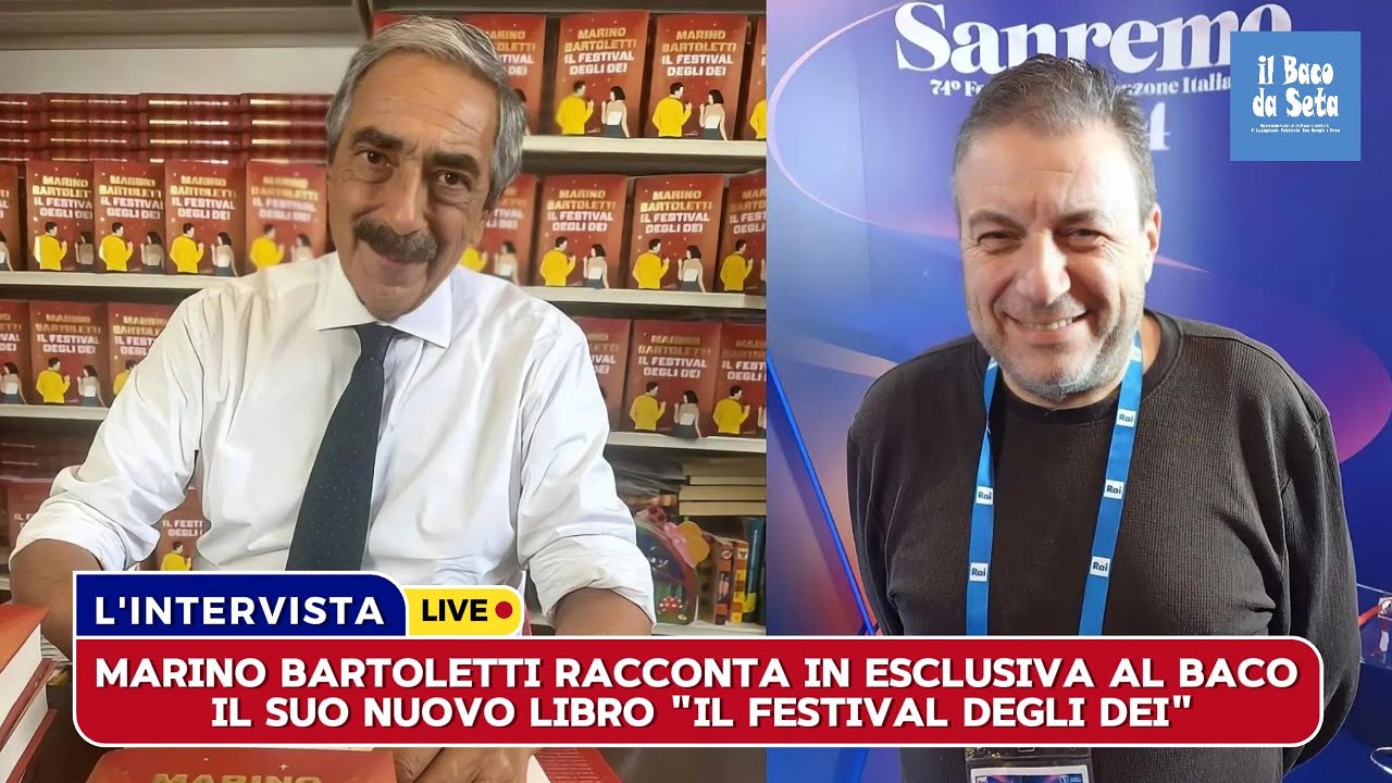 Marino Bartoletti racconta in esclusiva al Baco il suo nuovo libro 