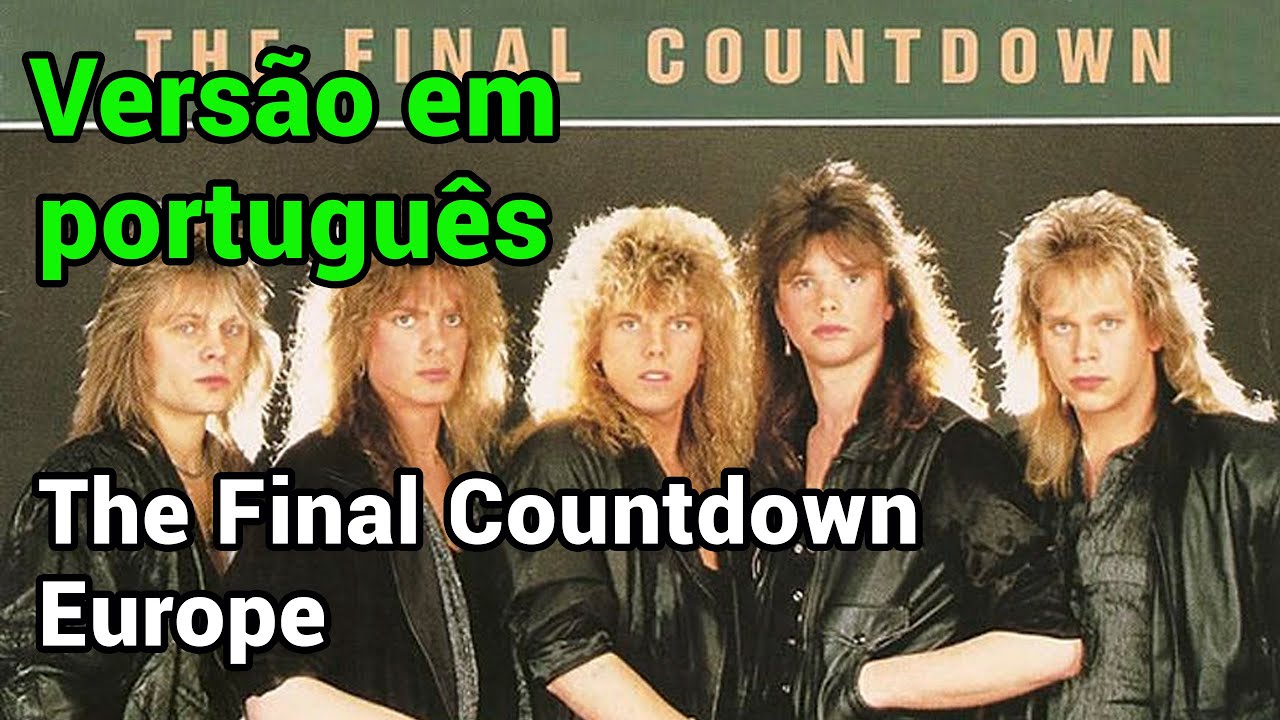 The Final Countdown (versão em português) - Europe | IA Cover