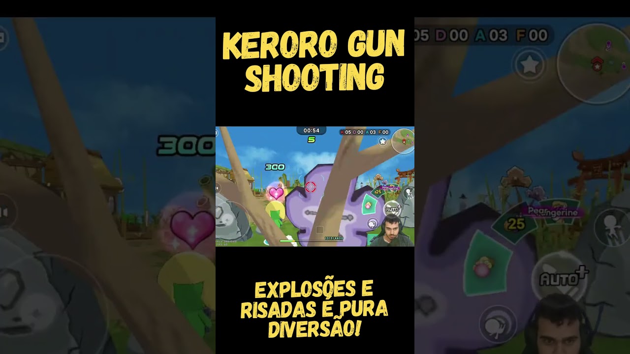 Explos&otilde;es e Risadas! Keroro Gun Shooting &eacute; Pura Divers&atilde;o!