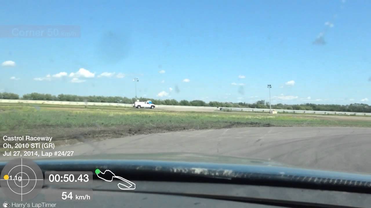 Castrol Raceway Subaru STI Time Attack
