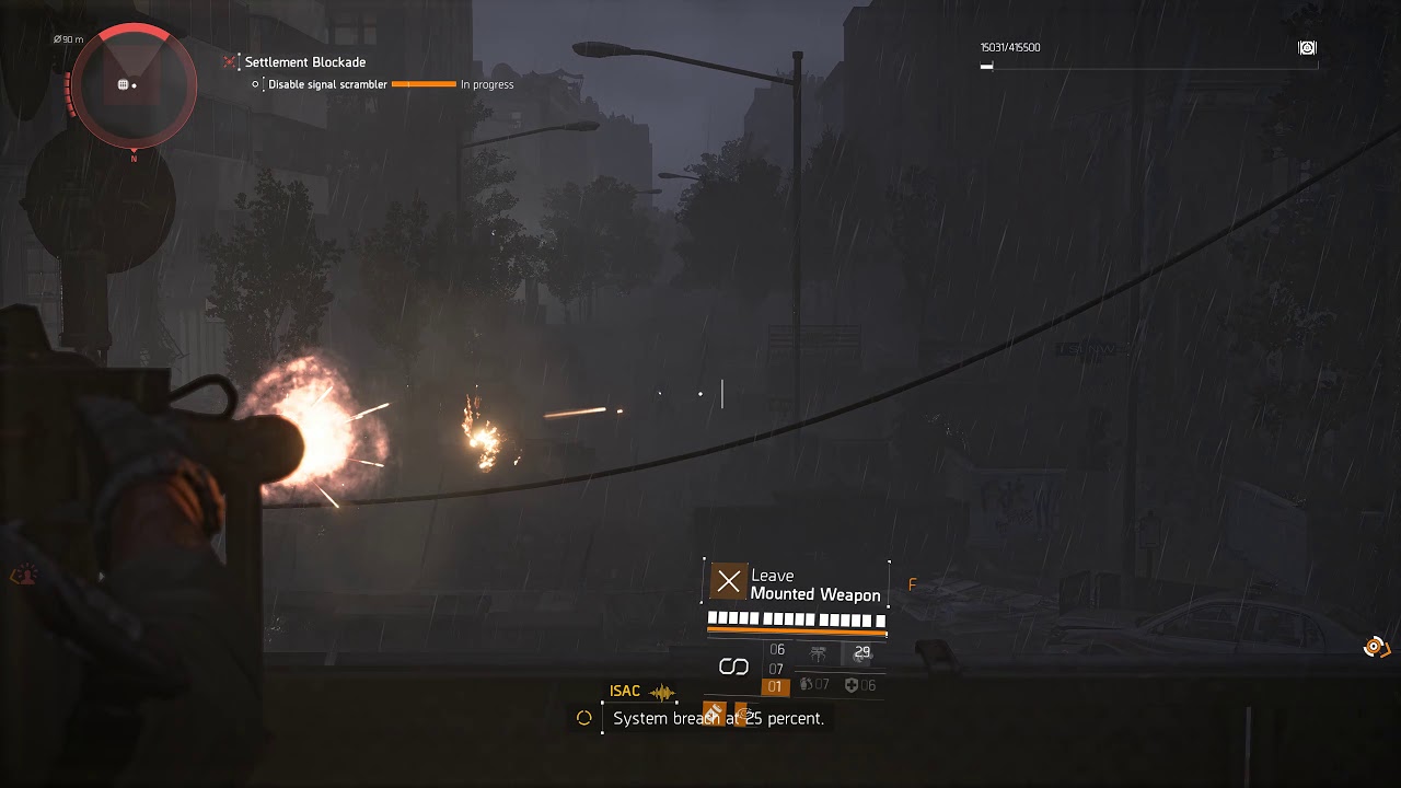 The Division 2 - Weather effects