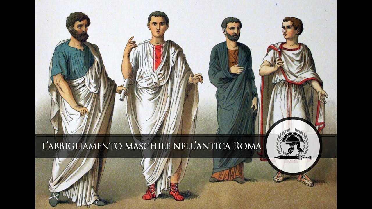 Simbologia dell'abbigliamento maschile nell'antica Roma