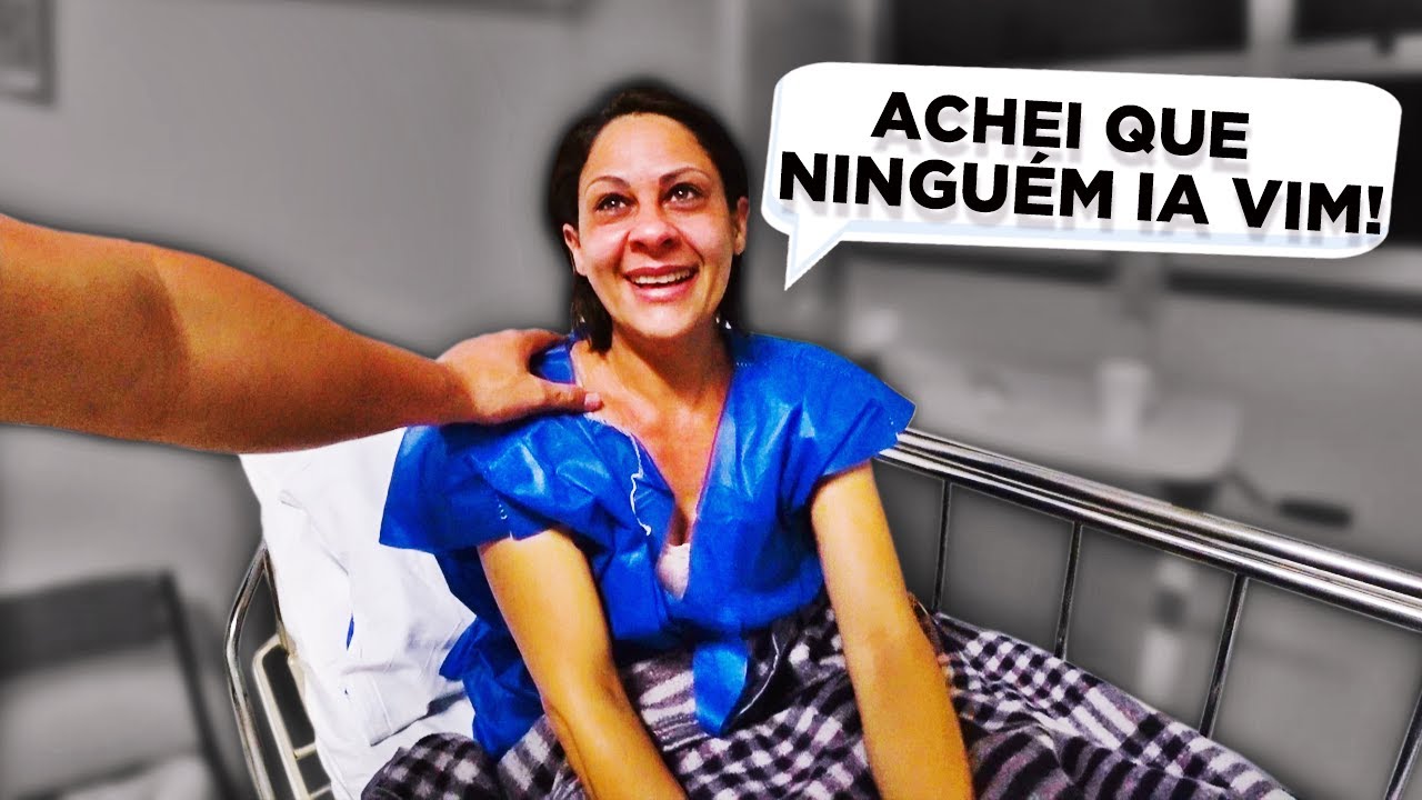 ELA FEZ UMA CIRURGIA DE EMERGÊNCIA E SE EMOCIONOU AO ME ENCONTRAR!