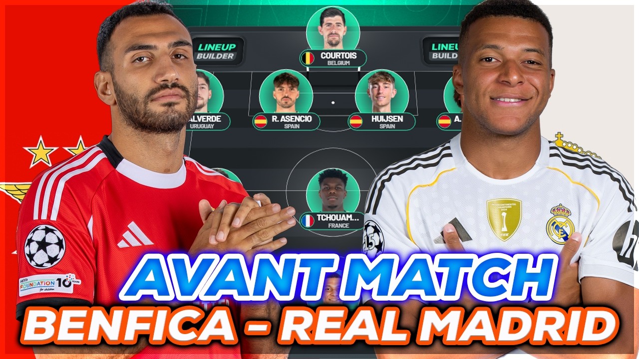 BENFICA vs REAL MADRID ! ENDRICK TROP FORT et TRIPLÉ A LYON