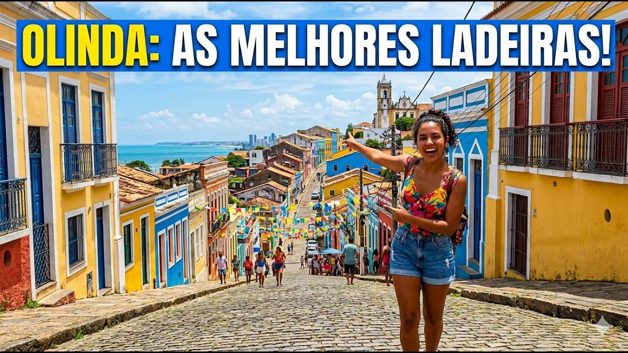 LADEIRAS de OLINDA: Um Patrimônio Histórico do Brasil!