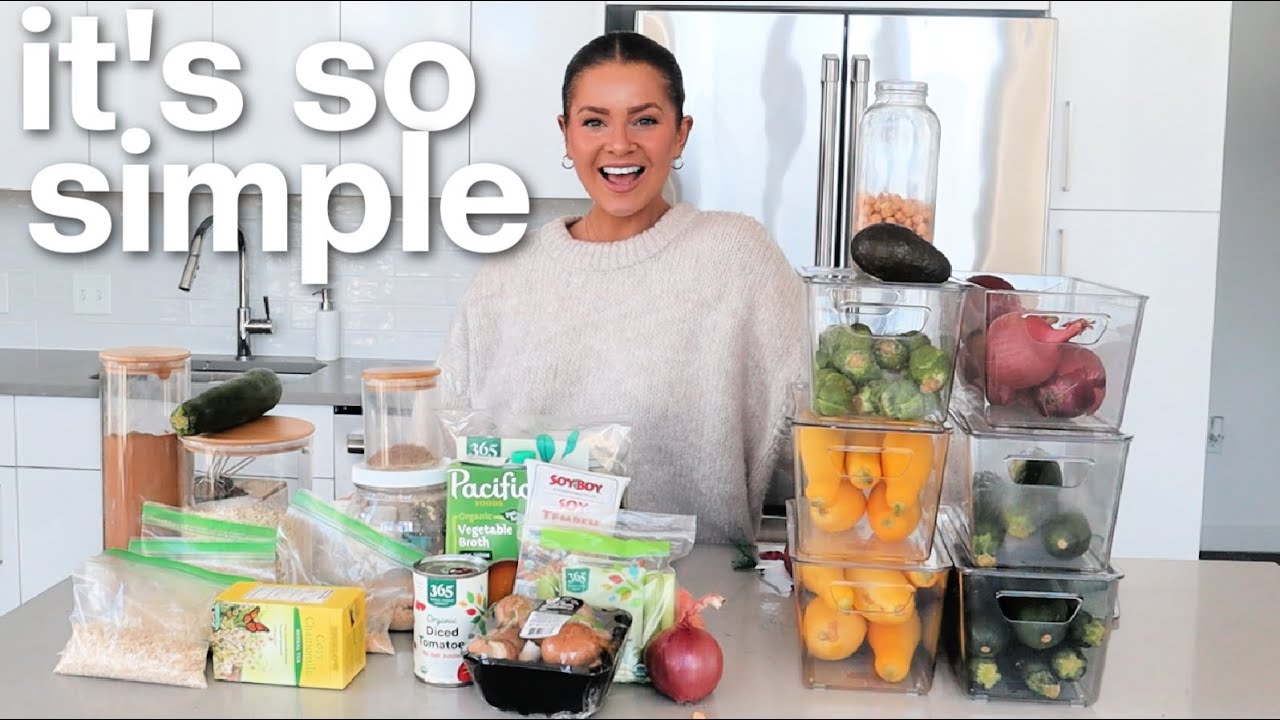 Vegan Meal Prep For The Week (Copy My Routine!)