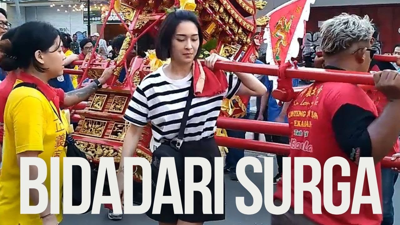 VIDEO LANGKA‼️ BIDADARI CANTIK GOTONG TOA PE KONG KIRAB SEJIT KONGCO CENG GWAN CIN KUN 2575 / 2024