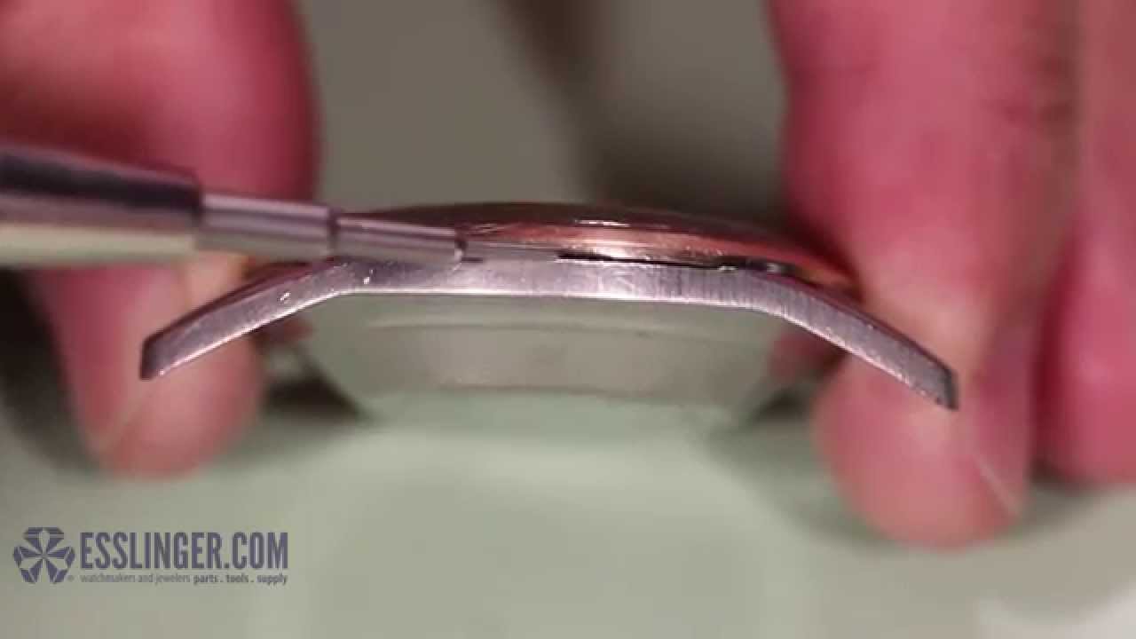How to Remove Bezel Fit Watch Crystals with a Bench Knife