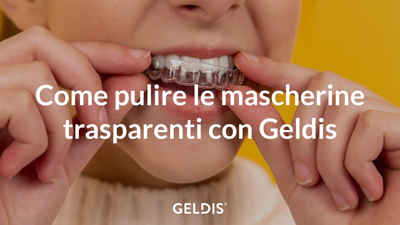 Come pulire le mascherine trasparenti - Geldis #Shorts