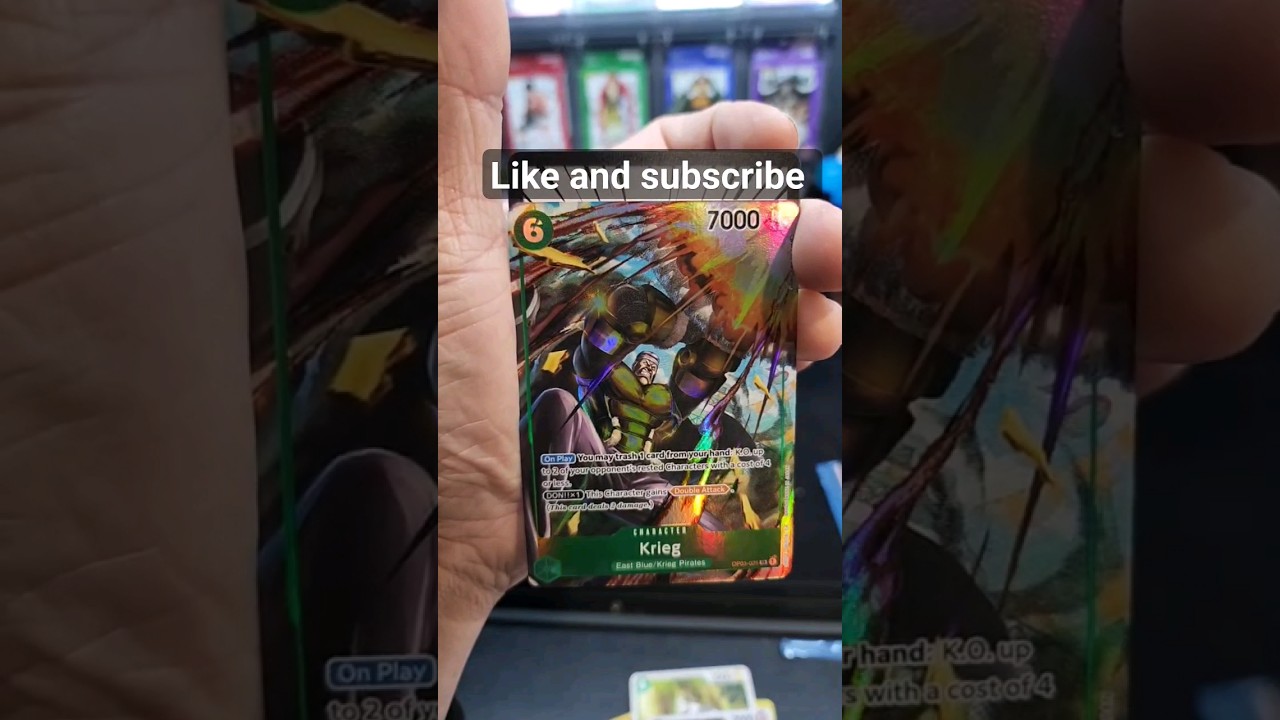 Pulled an ALT ART from OP03 #onepiece #packopening #live #anime #tcg #short