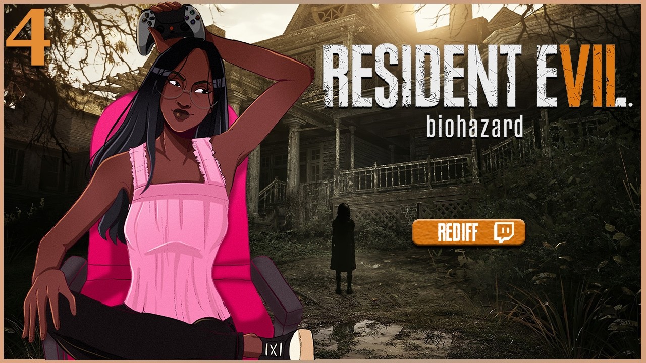 ☣️ RESIDENT EVIL 7 : BIOHAZARD #4 : ETHAN VA JOUER À UN JEU 🤡 [REDIFF 29.10.21]