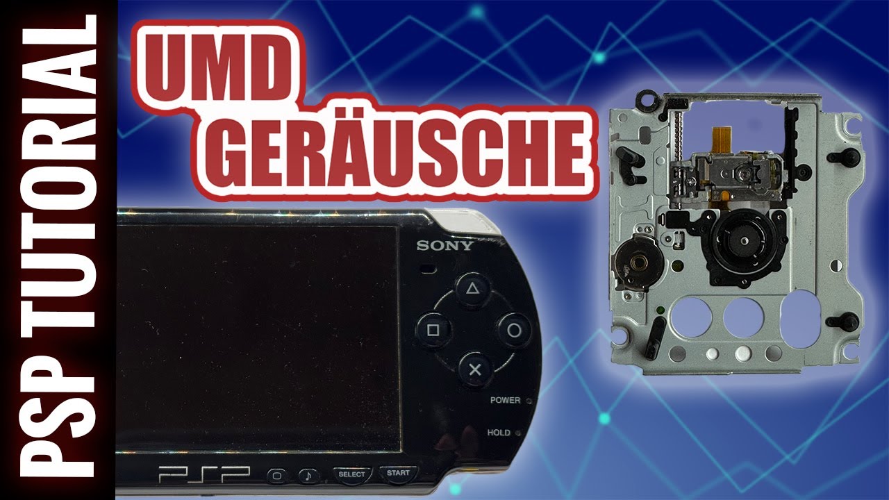 Laute PSP 🎮 ?! UMD Laufwerk ölen ohne Zerlegen! 🛠 Nie mehr Quietschen!