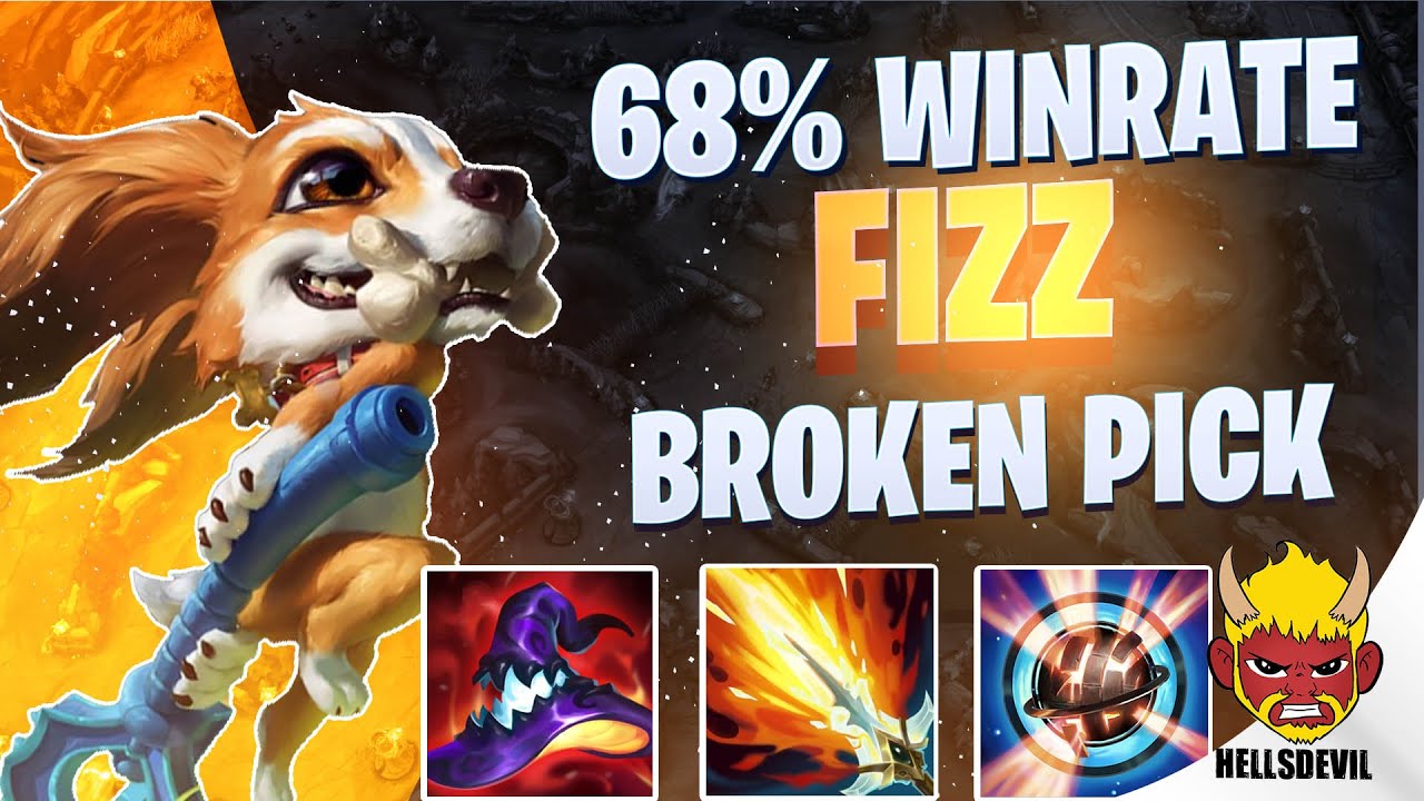 WILD RIFT | 68% WINRATE FIZZ JUNGLE BROKEN PICK! | Challenger Fizz Gameplay | Guide & Build