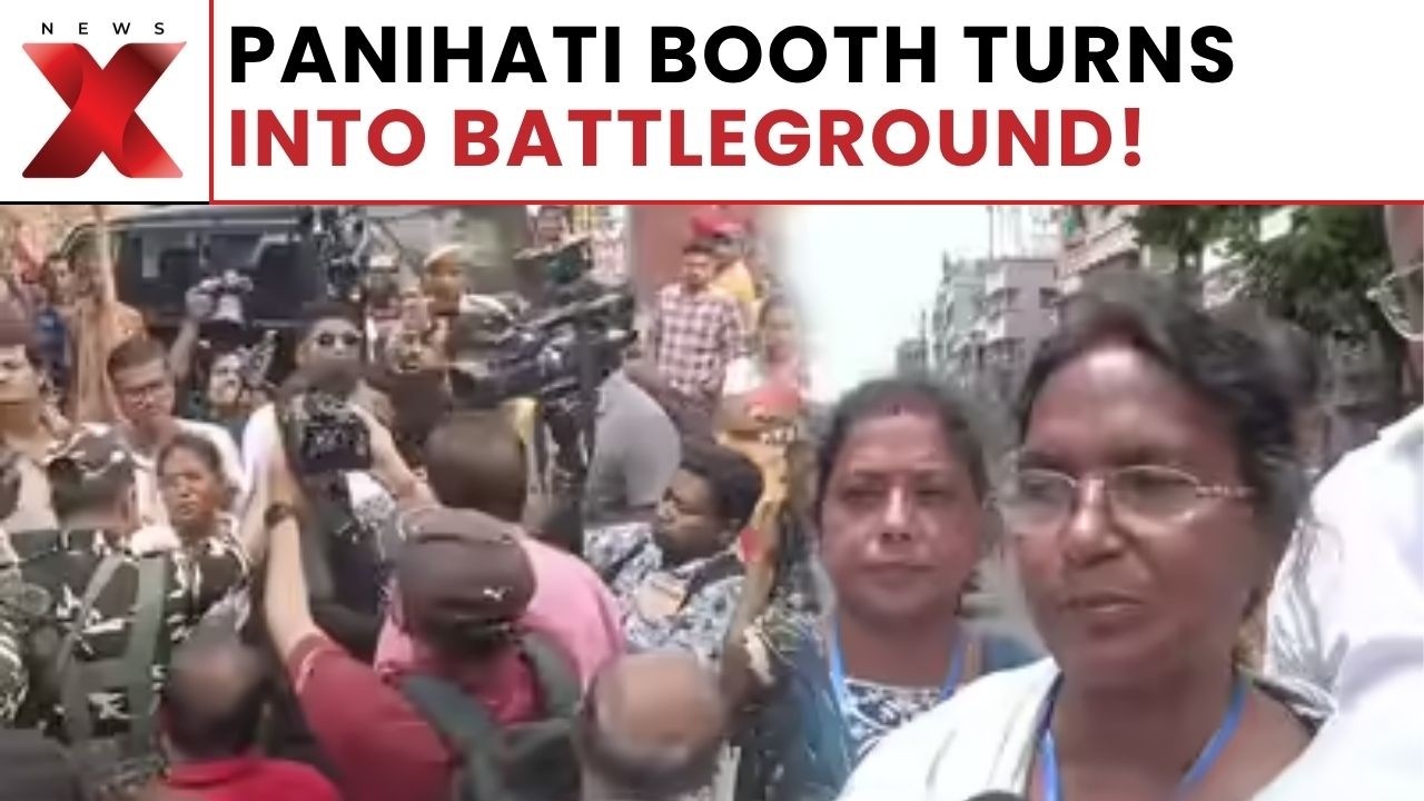 Shocking CHAOS! West Bengal Election: TMC Workers Create Massive Ruckus at Panihati Polling Booth