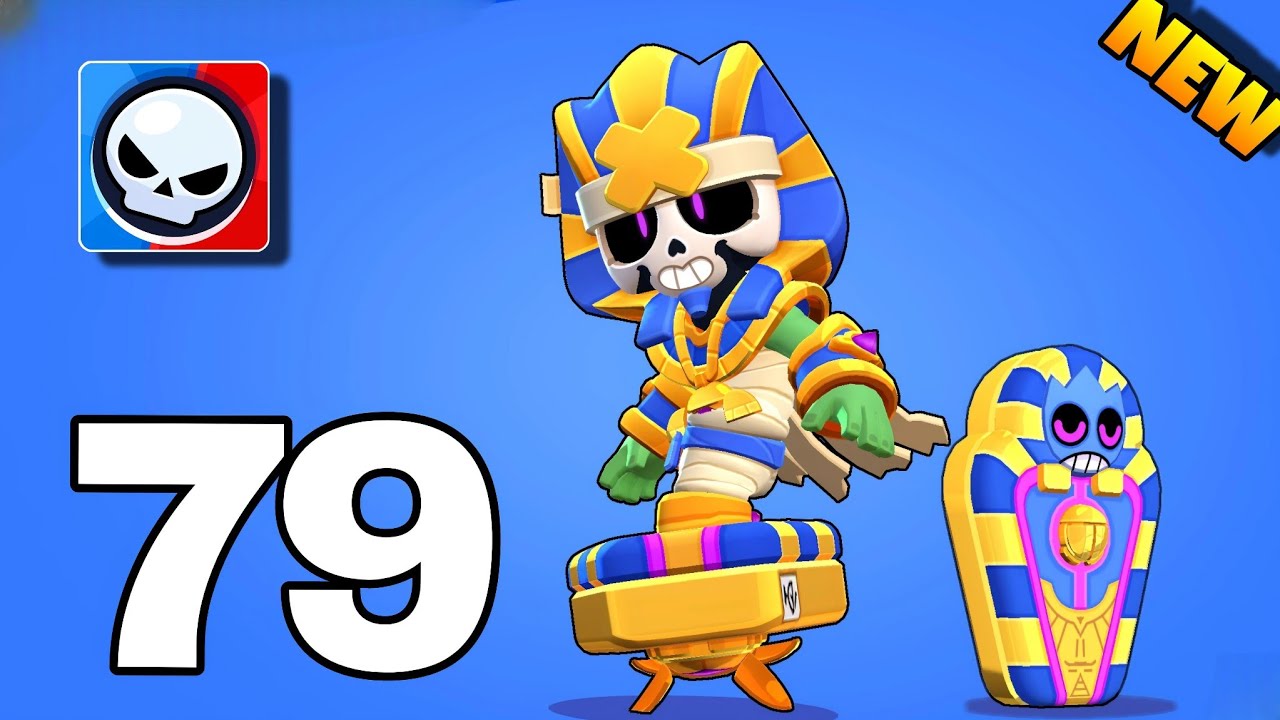 Brawl Stars - Gameplay Walkthrough Part 79 - Pharaollie Skin (iOS Android)