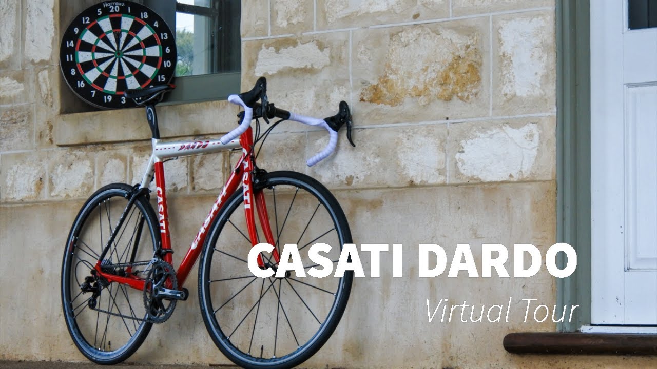 Casati Dardo Alloy Carbon Handmade Italian Road Bicycle Virtual Tour