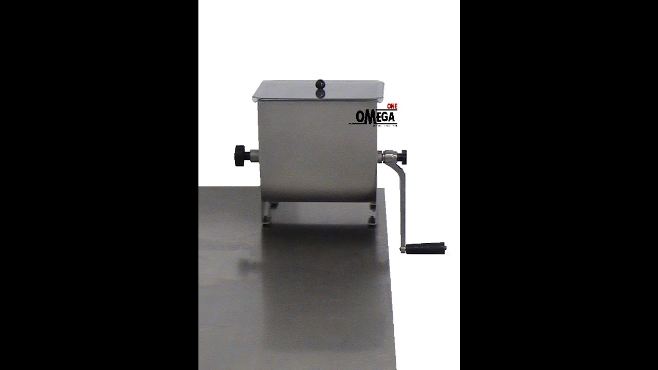 Xειροκίνητο Ζυμωτήριο Kρεάτων 8 kg Minimix Manual Meat Mixer 8 kg