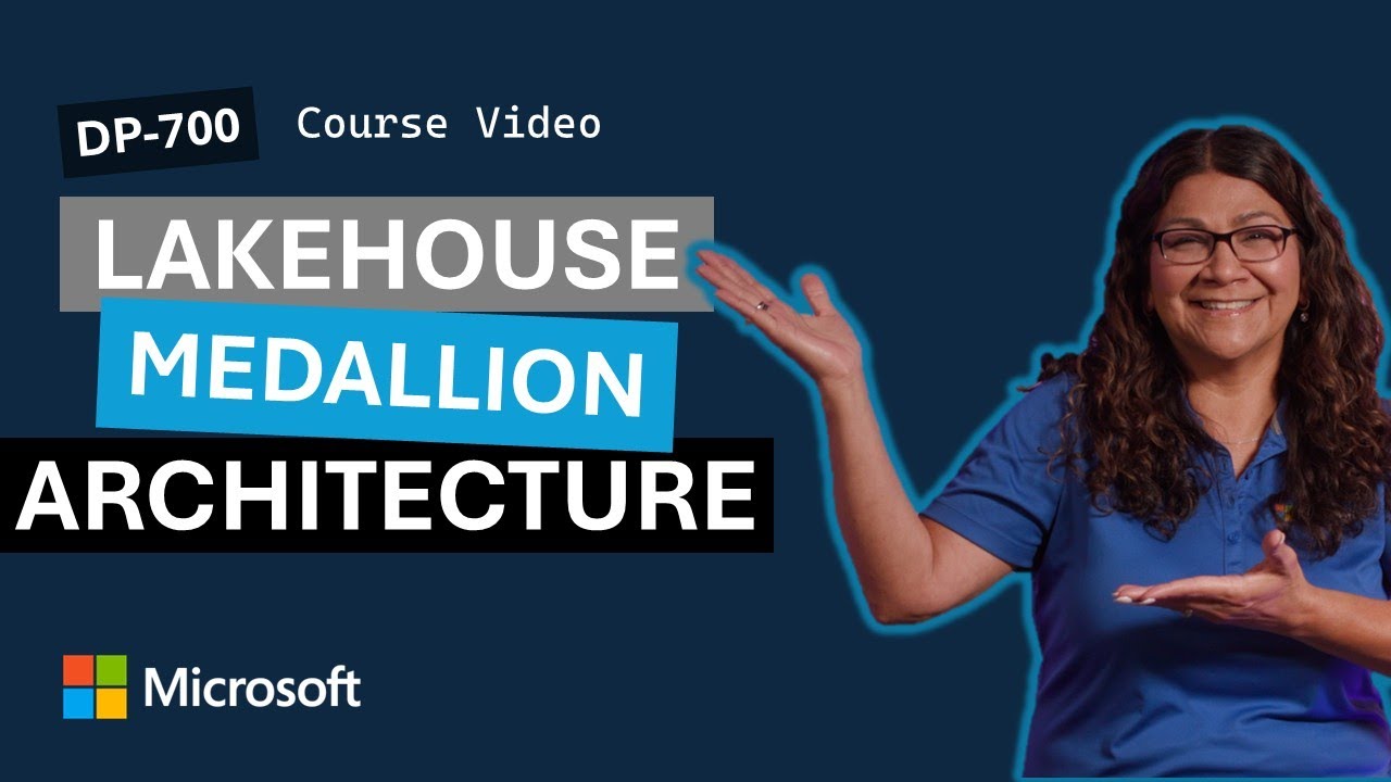 Organize a Fabric Lakehouse with medallion architecture DP-700 | Episode 8