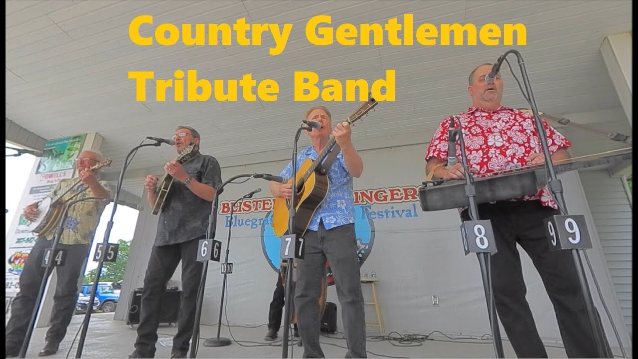 Country Gentlemen Tribute Band - Blistered Fingers Bluegrass - June 20-23, 2024 - Litchfield, ME