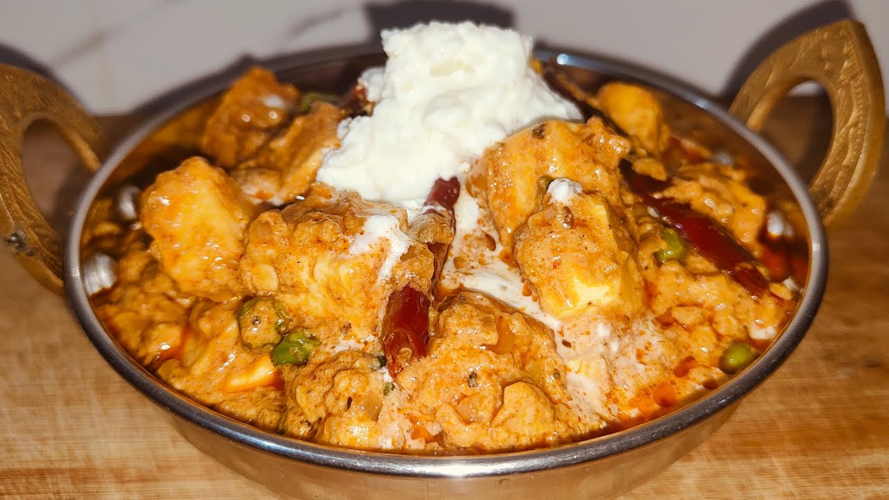 मलाई मटर पनीर/बिना झंझट के बनाएं सिर्फ 10 मिनट में/easy tasty Malai Matar Paneer