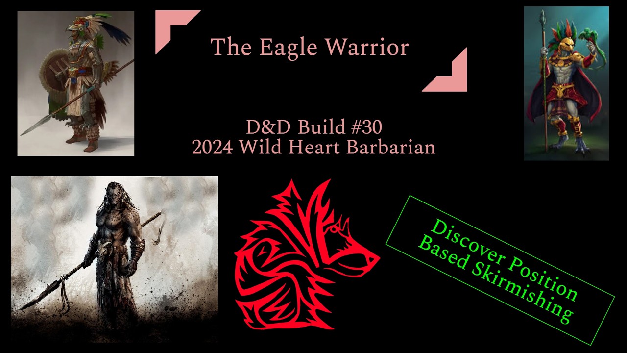 D&D Build #30: The Eagle Warrior (2024 Barbarian + Fighter)