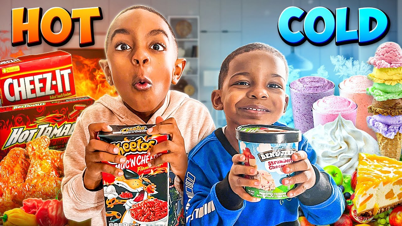 Hot vs Cold Food Challenge