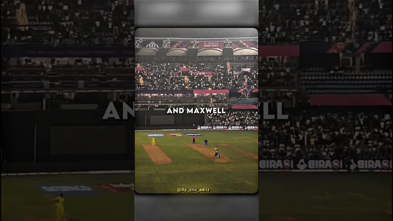 Biggest show 🤯🔥 | #cricket #viral #sg #glennmaxwell