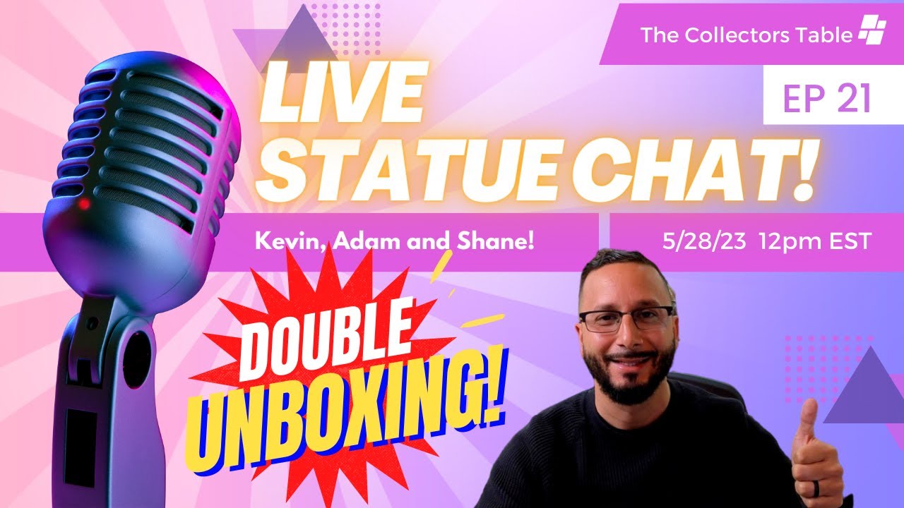 Live Unboxing! | Ashoka and Mandalorian Premium Format Statues by Sideshow!
