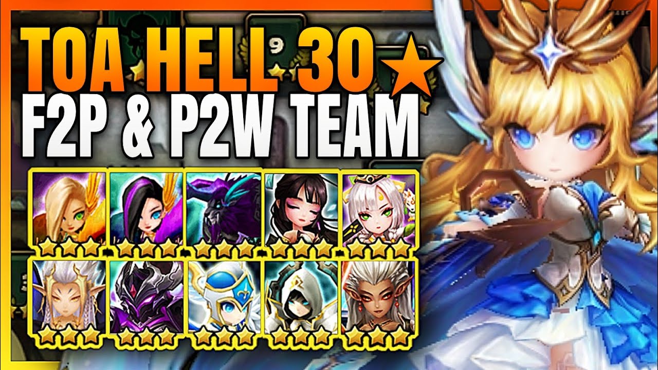 ToA HELL 30★ | Abril ~ Maio | Summoners War